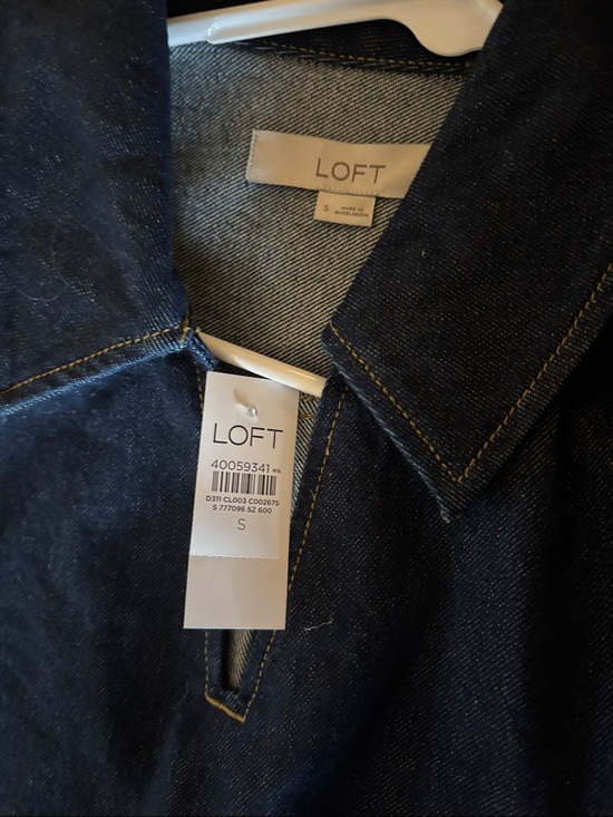 LOFT Tops - LOFT Dark Indigo Denim top. Never worn!